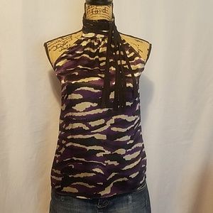 Corey lynn calter bow neck top.